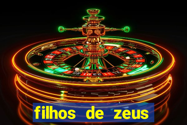 filhos de zeus mitologia grega